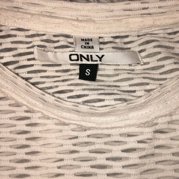 Sheer white tshirt - Picture 3 of 5